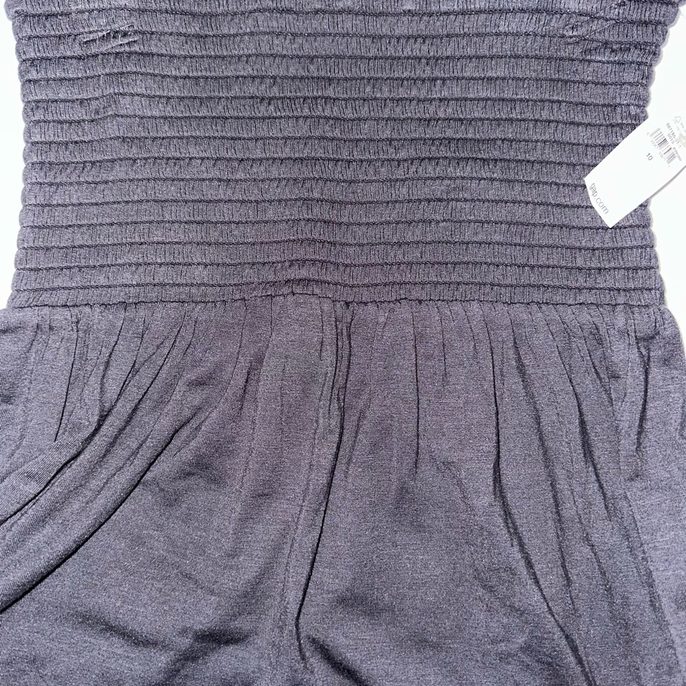 Gray Strapless Dress - Picture 2 of 3